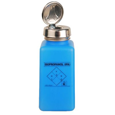 Fluid 8 oz ESD Dispenser Bottle, IPA Printed