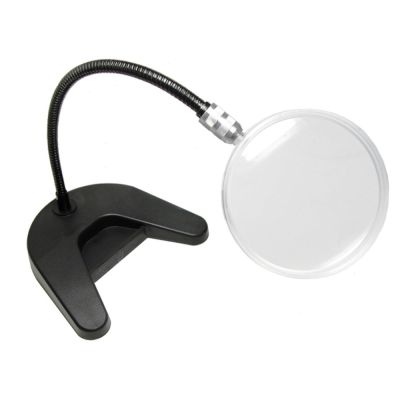 Flexible 4X magnifier on base