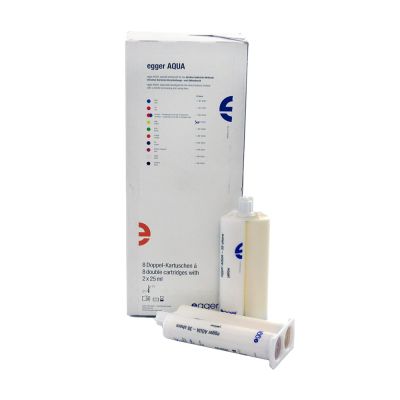 egger AQUA silicone earmold material. Box of 8 cartridges