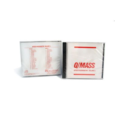 Q/Mass Speech Audiometry CD