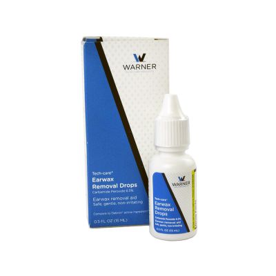 Tech-care Ear Wax Removal Drops, 0.5 oz Bottle in box