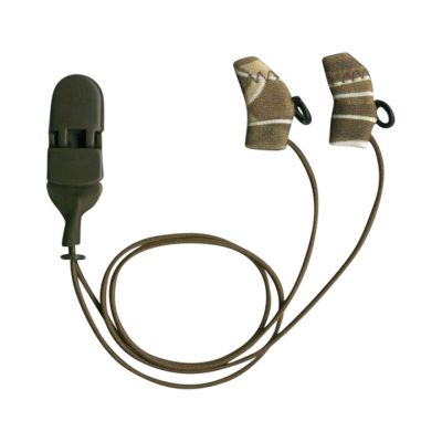 Ear Gear 57462 Micro Eyeglasses, Corded, Binaural, Camouflage