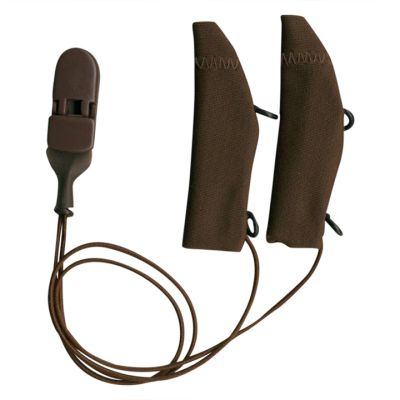 Ear Gear 57796 FM Eyeglasses, Corded, Binaural, Chocolate Brown