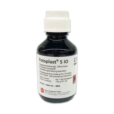 Dreve 4361 Fotoplast S IO, Yellowish, 100g Bottle