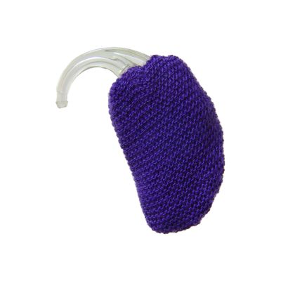Hearing Aid Sweat Band in Power Purple color