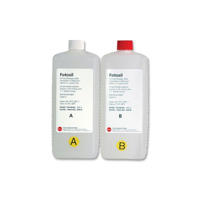 Dreve 610 Fotosil Silicone Investment Material, Two 1 L Bottles